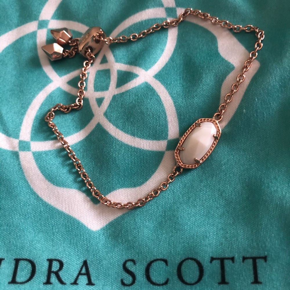 Kendra Scott Elaina rose gold bracelet